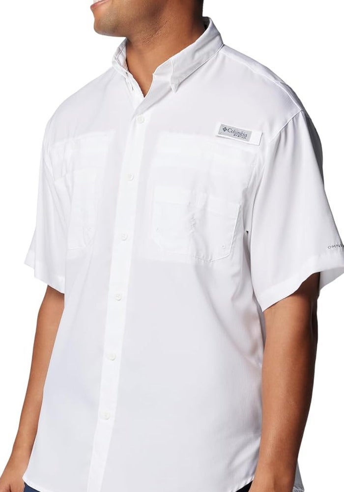Columbia Men's PFG Tamiami II Short Sleeve Fishing Shirt - Moisture Wicking and Sun Protection - Image 2