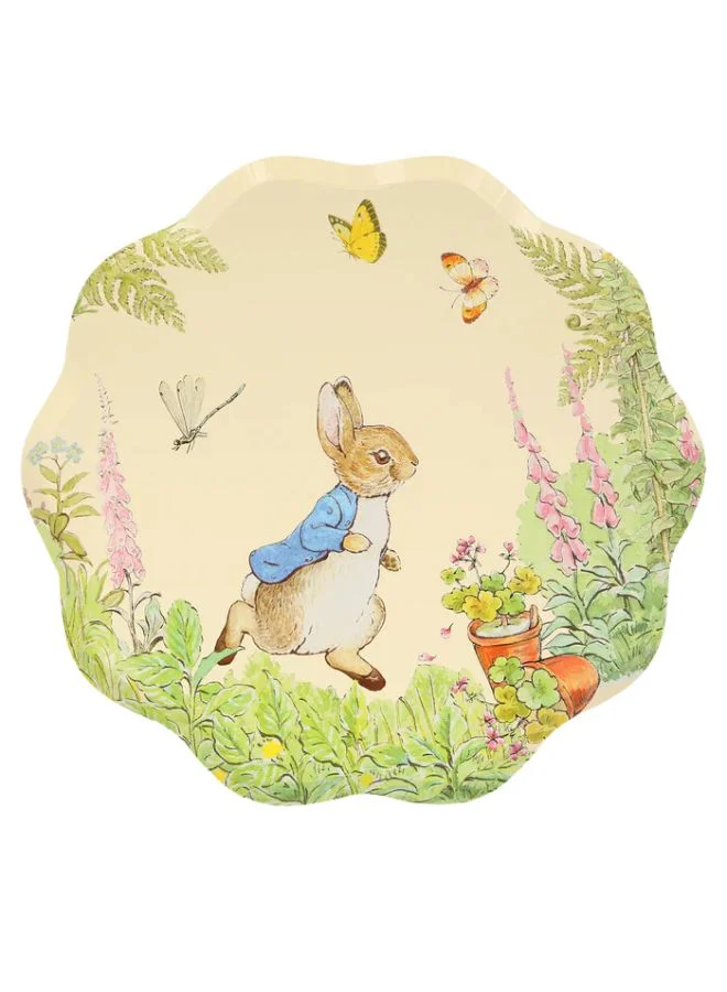 Meri Meri Peter Rabbit In The Garden Dinner Plates