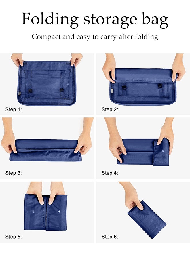 DUNISO 8 Pcs Set Organizer bags for Travel Organizer Bags Accessories Luggage Suitcase Organizer Waterproof Wash Bag Clothes Storage - Image 4