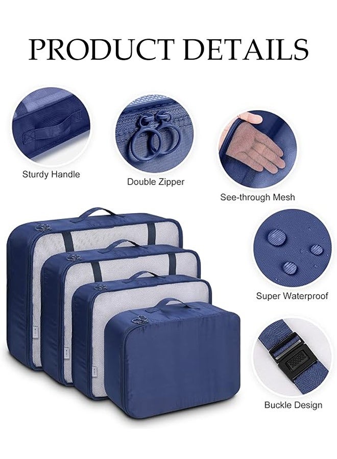 DUNISO 8 Pcs Set Organizer bags for Travel Organizer Bags Accessories Luggage Suitcase Organizer Waterproof Wash Bag Clothes Storage - Image 5