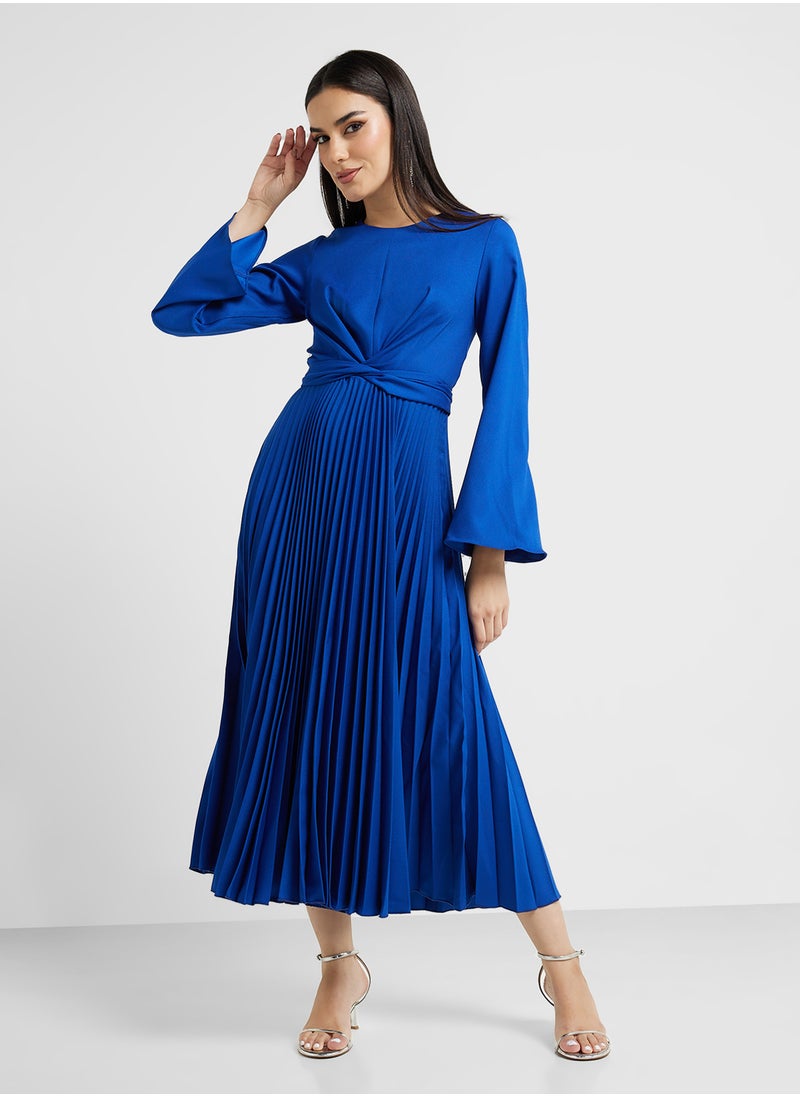Closet London Pleated Dress  - Image 4