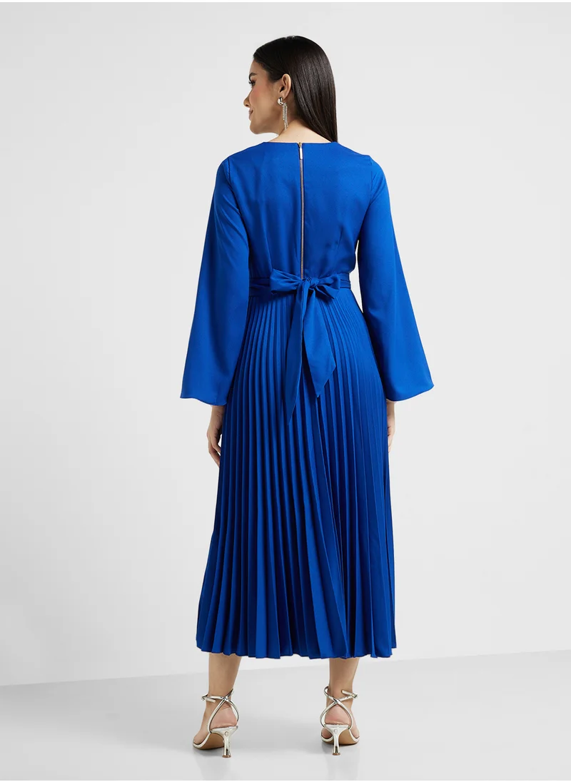 Closet London Pleated Dress