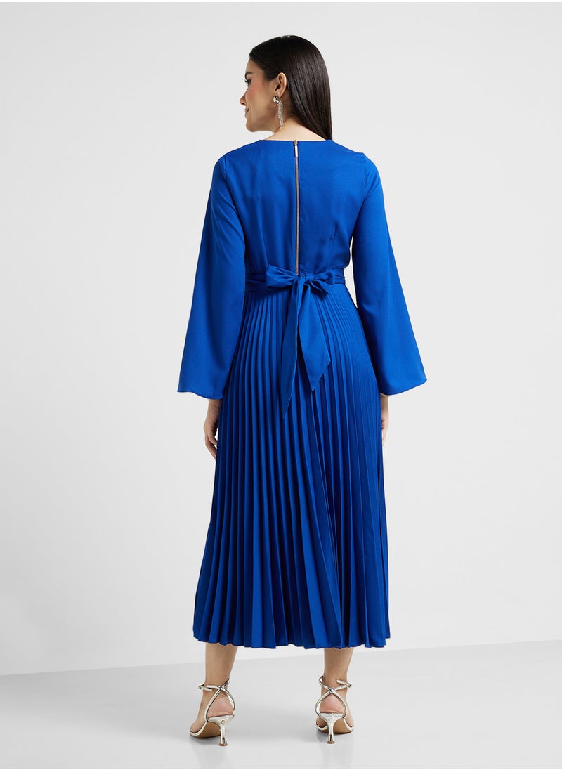 Closet London Pleated Dress  - Image 2