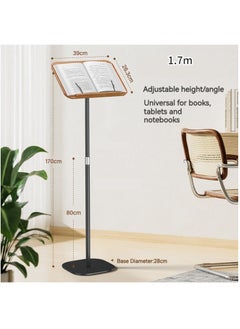 XiuWoo Adjustable Book Stand for Reading Standing Bible Laptop Projector Recipe Tablet Stand for Display  - Image 5