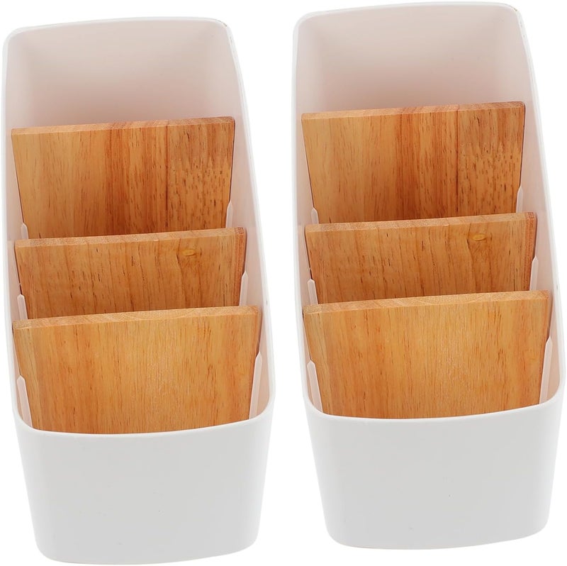 Ergonomic build Wooden Remote Control Holder Storage Box 2pcs Desktop Organizer for Living Room Home Storage for Women Precision processed material Yearly optimized delivery route Upgraded classic design Cross-material combo compatible Mountain region eligible ship All storage space compatible Desert area eligible deliver Budget friendly premium quality KSA market compliant quality Pre-stock well-packed goods Storage burden minimized build Systematic nationwide ship Stable inert material Global mainstream design picks Economical varied design options Trendy flexible practical build Gulf popular simple design Ready post purchase fulfill Shop & home all-space compatible Elegant multi-option build Flexible use switching General purpose design Cross part assemble fit Market popular practical build - Image 1