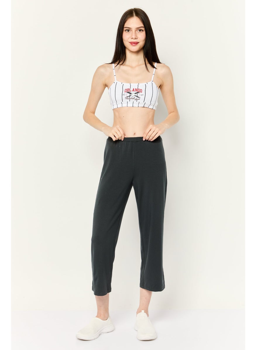 Don't Call Me Jennyfer - Women Square Neck Sleeveless Graphic Tank Top, Multicolor - Image 1