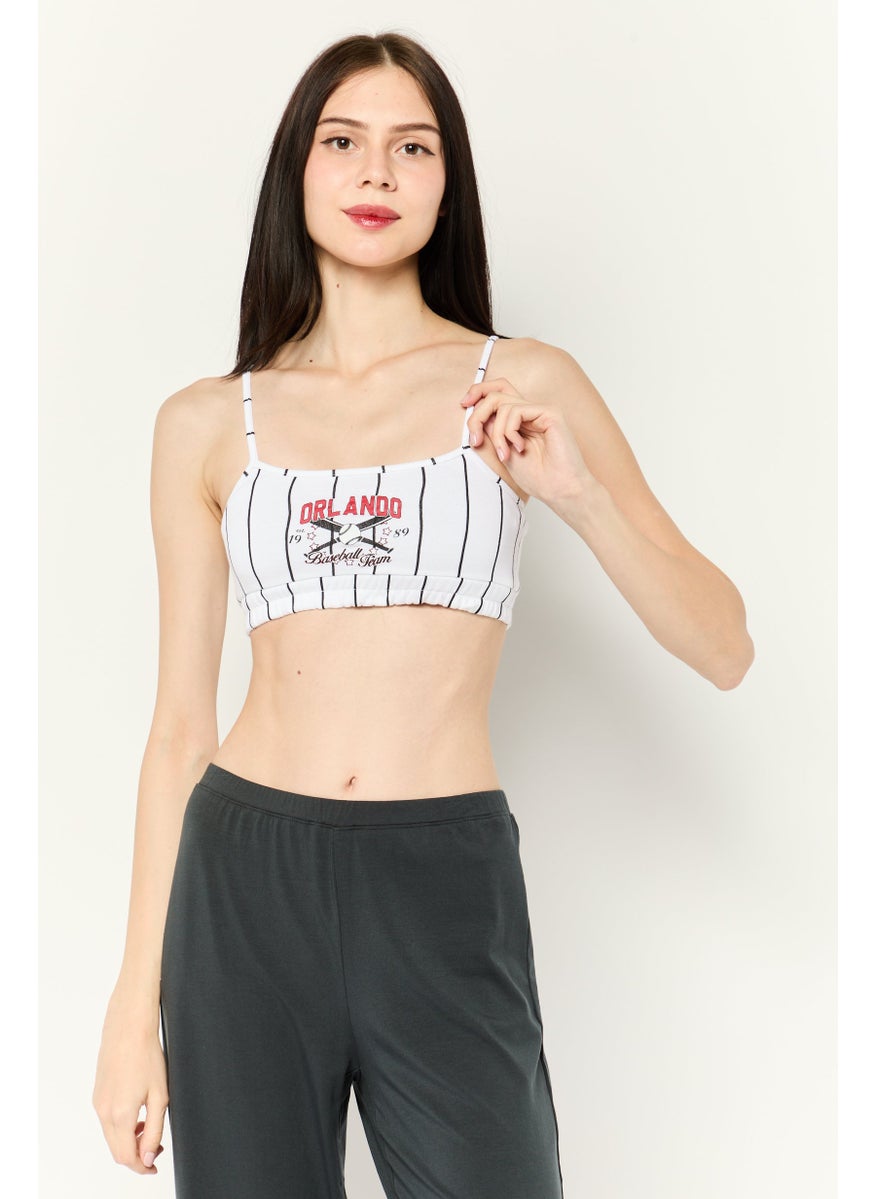 Don't Call Me Jennyfer - Women Square Neck Sleeveless Graphic Tank Top, Multicolor - Image 1