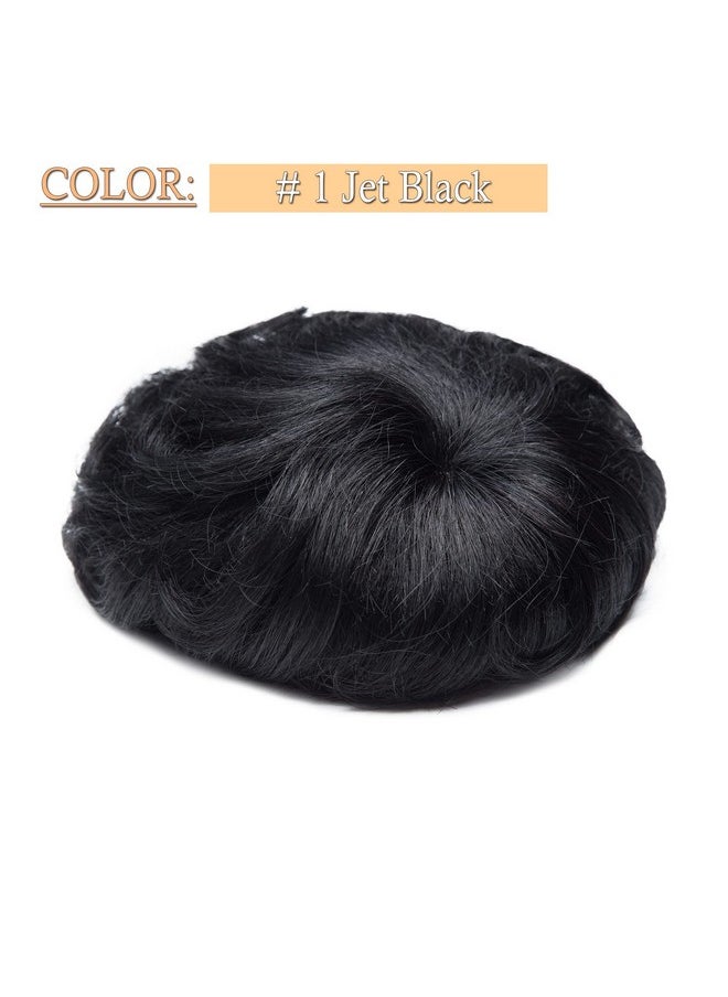 Men'S Touppe Human Hair Topper For Women With Short Hair 150% Density 16X19Cm Mono Base 100% Human Hair 4 Inch Short Curly Hairpiece Replacement Wig Jet Black - pzsku/ZFE21303240896FD9A9D8Z/45/_/1720081578/5b87f83e-338b-482d-8237-7ef7a76fcc6c