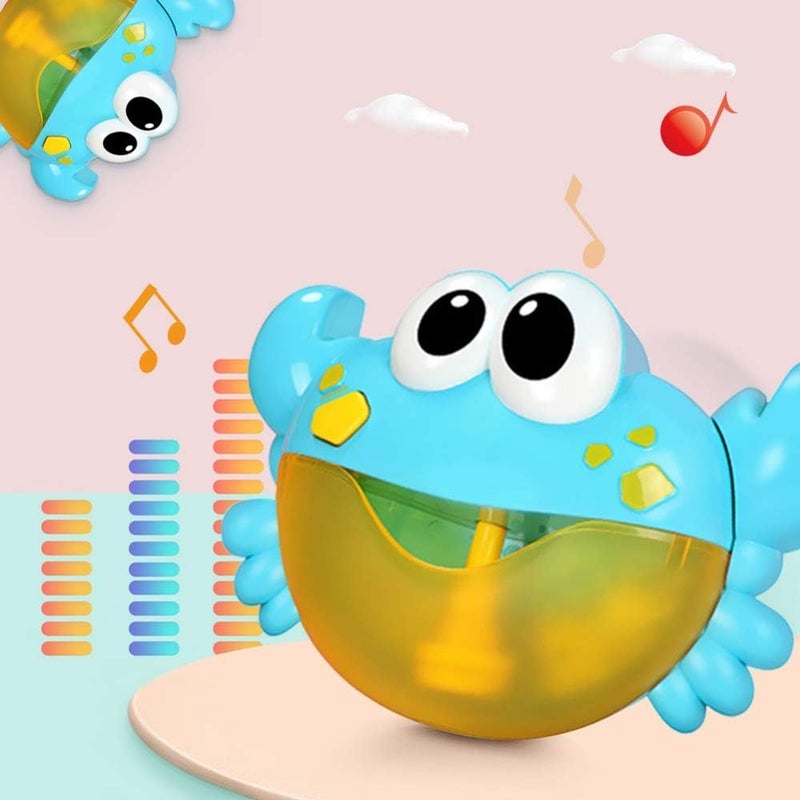ELECDON Crab Bubble Bath Maker for The Bathtub. Blows Bubbles and Plays 24 Children¡¯s Songs ¨C Baby, Toddler Kids Bath Toys Makes Great Gifts for Toddlers ¨C Sing-Along Bath Bubble Machine - Image 4