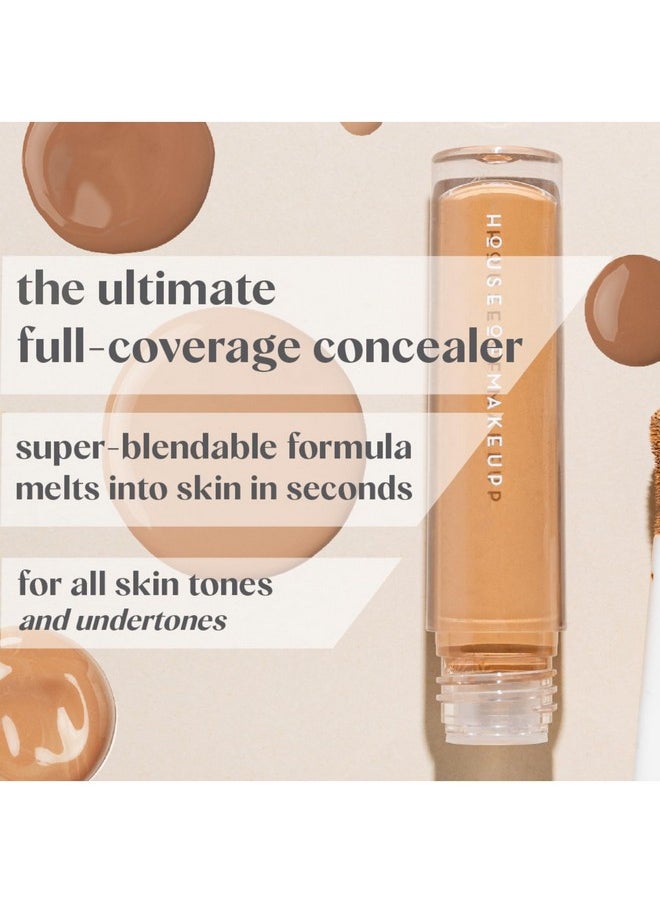 هاوس أوف ميك آب HOUSE OF MAKEUP Zoom In Concealer For Face Makeup | Full Coverage Concealer | Anti-Crease Pro Concealer Matte Stick For Dry Skin | Smoothing & Hydrating Liquid Concealer | 6 Ml | Lm01  - Image 2