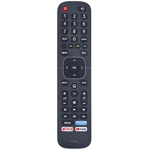Allimity CT-95011 Remote Replacement for Toshiba LED TV 43U5069 43U5069EE 43U5069EV 43U5069EA 50U5069 50U5069EE 50U5069EV 50U5069EA 55U5069 55U5069EE 55U5069EV 55U5069EA 58U5069 58U5069EE 58U5069EV - Image 1
