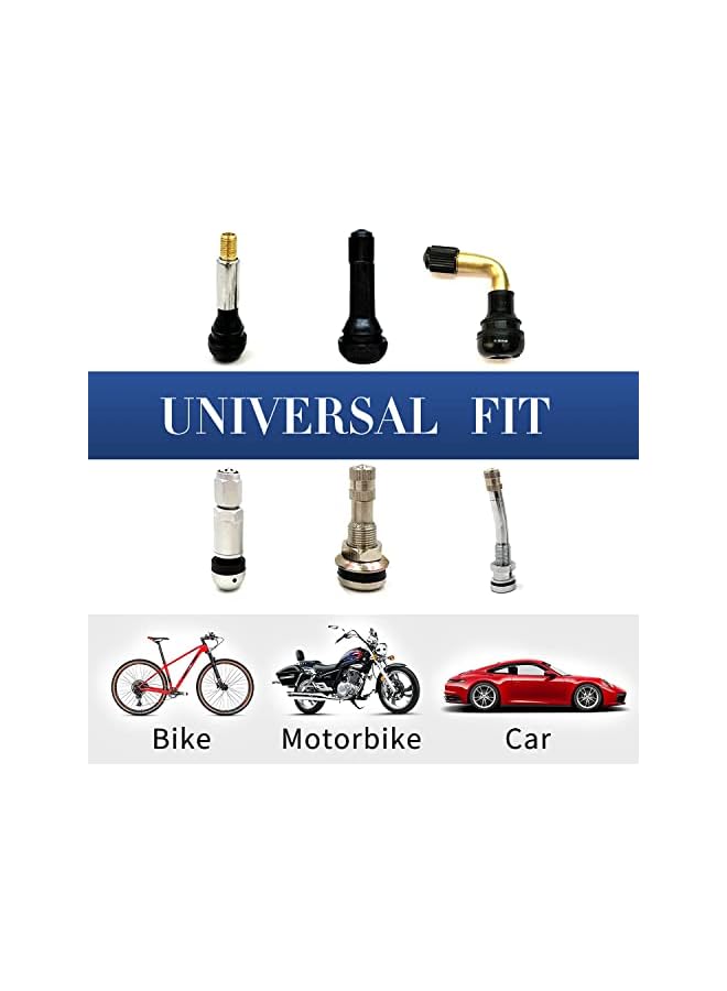 S-TOP 4PCS Tire Valve Stem Caps Compatible with Chevy Camaro RS Auto Accessories, Aluminum Tire Valve Cap Set, Corrosion Resistant, Universal Stem Covers for Cars Trucks Motorcycles SUVs Bikes - Image 3