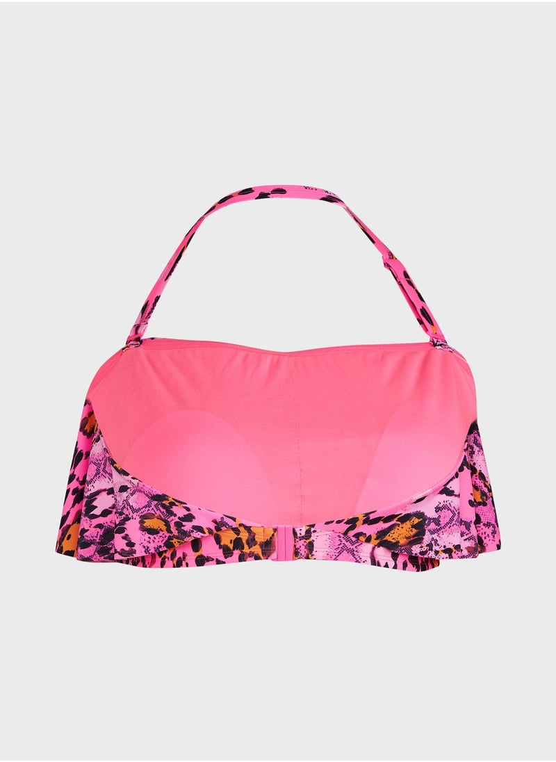 Simply Be - Mix & Match Bandeau Bikini Top - Image 1