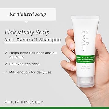 Philip Kingsley Clearer Calmer Scalp Collection FlakyItchy Scalp AntiDandruff Shampoo and Conditioner Toner and Overnight Scalp Barrier Serum for Women and Men - Image 2