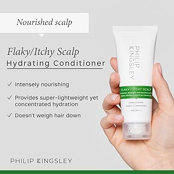 Philip Kingsley Clearer Calmer Scalp Collection FlakyItchy Scalp AntiDandruff Shampoo and Conditioner Toner and Overnight Scalp Barrier Serum for Women and Men - Image 3