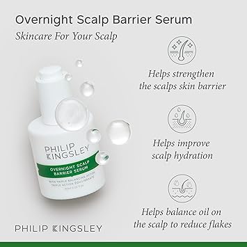 Philip Kingsley Clearer Calmer Scalp Collection FlakyItchy Scalp AntiDandruff Shampoo and Conditioner Toner and Overnight Scalp Barrier Serum for Women and Men - Image 5