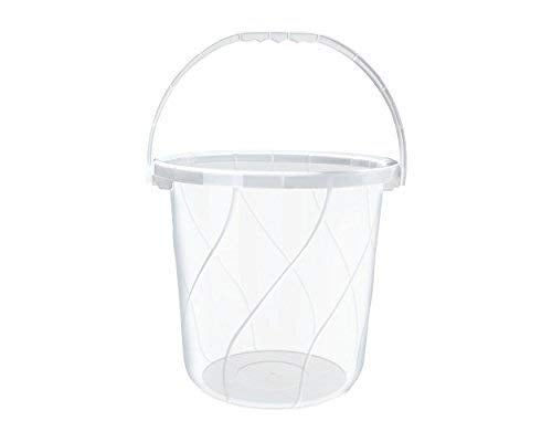 MILTON Plastic Orbit Bucket And Matching Mug Clear 25 L - Image 2