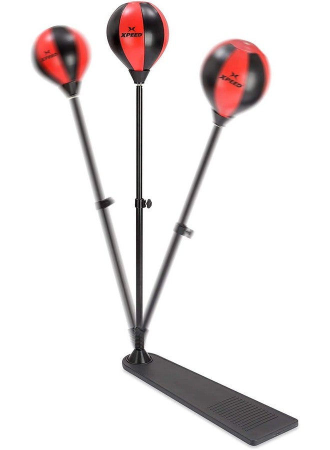 XPEED Champ Set Free Punching Speed Ball Boxing Set with Glove & Adjustable Standing Punch Ball (for 4-10 Yr Kids). - Image 3