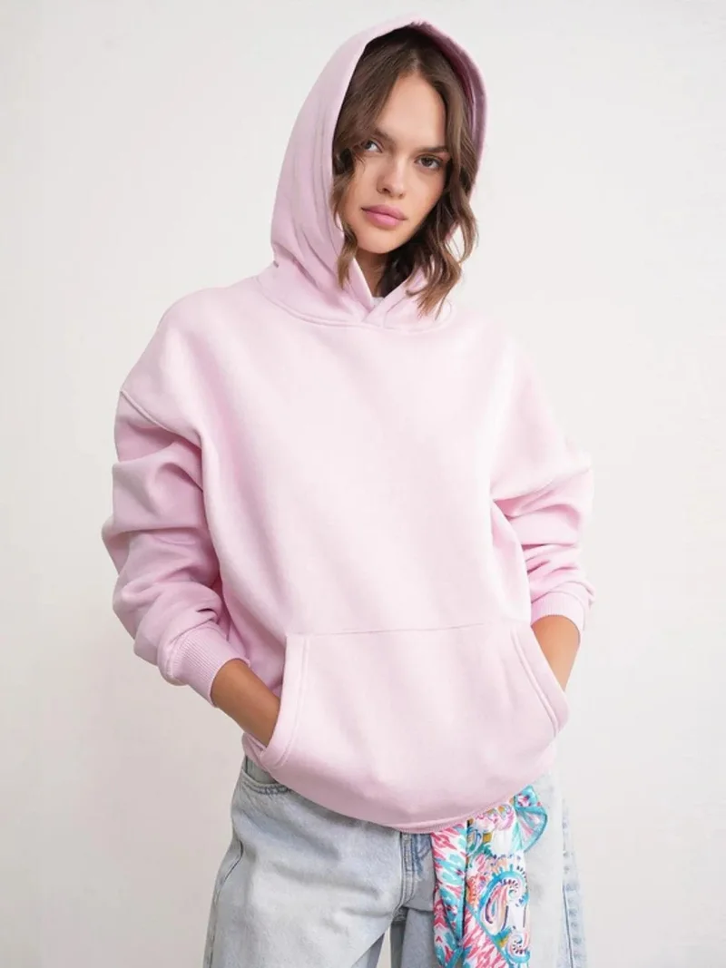 MixRay Mixray Oversized Hooded Sweatshirt with Pocket