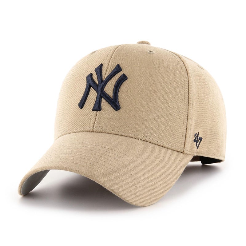 47 '47 Brand Mlb New York Yankees Cap B-Mvp17Wbv-Kha  Mens  Beige/Khaki - Image 1