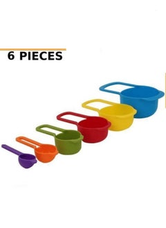 Measuring Spoons From 7.5 Ml To 1 Cup - 6 Pcs Color May Vary