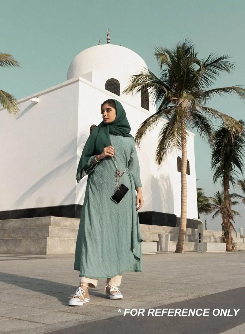 أم أم أيه من معدن الإنسان حامل للهاتف والنظارة بخرز الملاكيت - Image 4