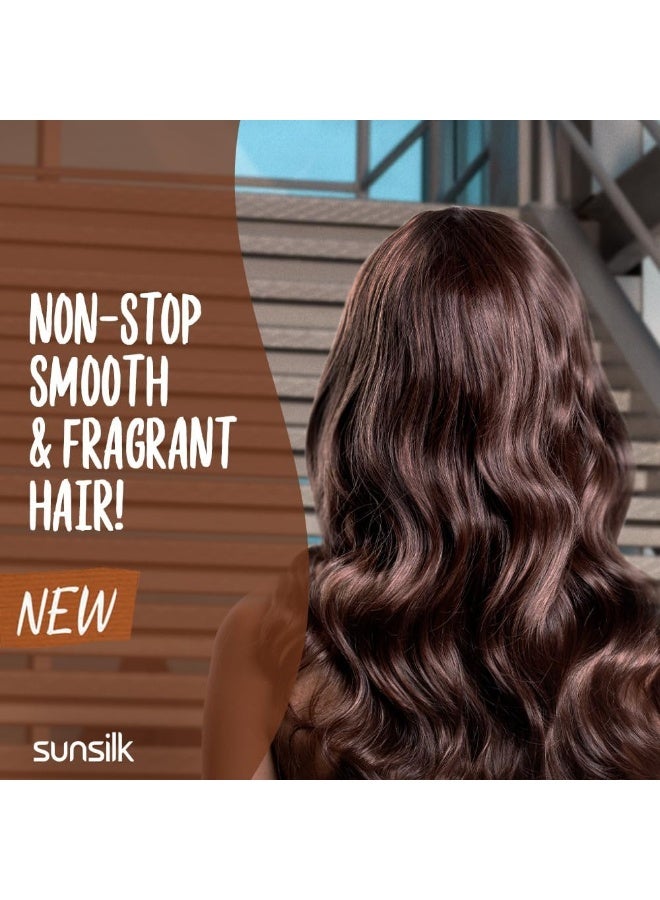Sunsilk بلسم صن سيلك الطبيعي، لترطيب عميق للشعر الجاف، رائحة جوز الهند، 24 ساعة من العطر، 350 مل - Image 3