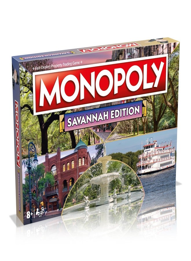 Top Trumps Monopoly Board Game Savannah Edition: 2-6 Players Family Board Games for Kids and Adults, Board Games for Kids 8 and up, for Kids and Adults, Ideal for Game Night - Image 1