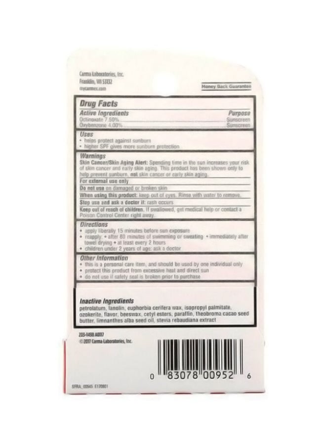 CARMEX Moisturizing Lip Balm - Strawberry 4.25grams - Image 3