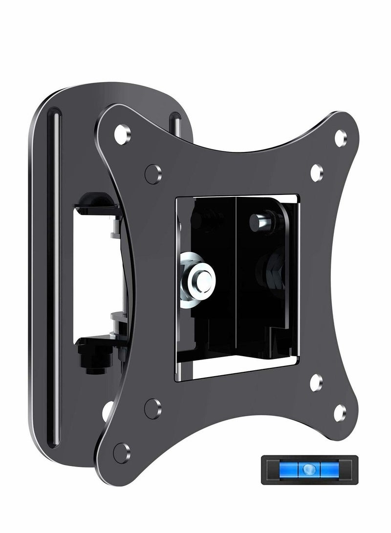 Y&D Small TV Monitor Wall Mount Bracket with Adjustable Tilt Swivel for 13-27 Inch LED LCD Flat Curved Screen TVs and Monitors - VESA Up to 100x100mm,Weight Capacity 22lbs - Image 1