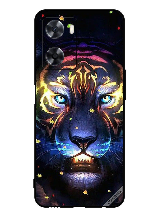 Covernex Protective Case Cover For Oppo A77s Lion Art Clip - Image 1