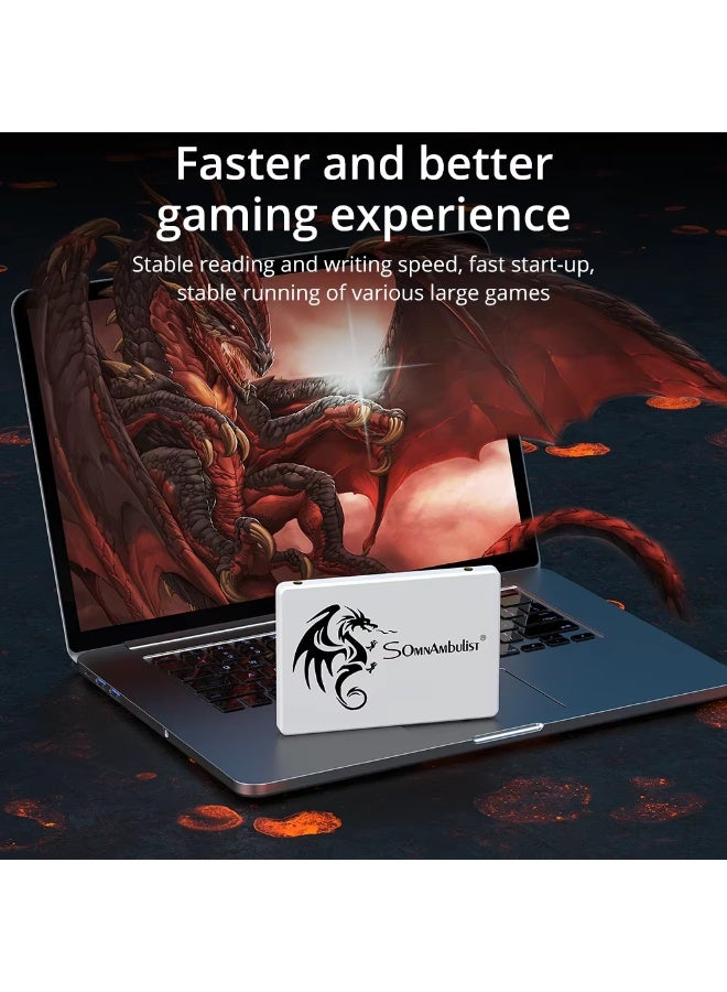 Somnambulist SSD 2.5 256GB Internal Solid State Drive  for laptops and desktops SSD Sata3 interface - Image 4