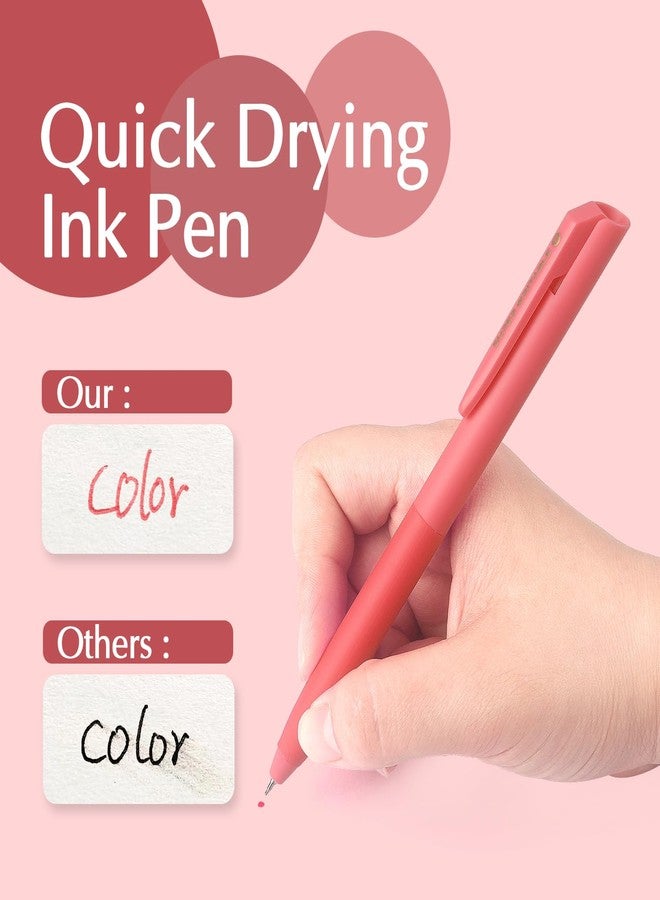 Bribobo Colored Gel Pens, 0.5mm Quick Dry Fine Point Smooth Writing Pens for Note Taking and Journaling, 18 PCS - Image 5