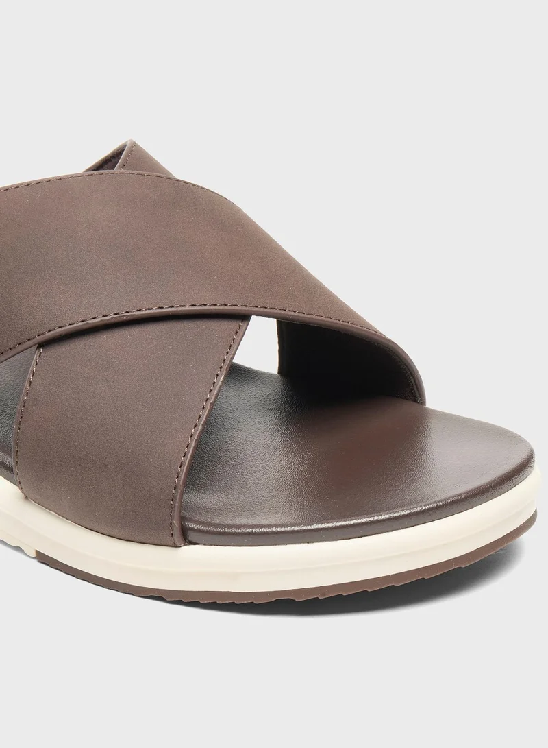 Le Confort Casual Double Strap Sandals