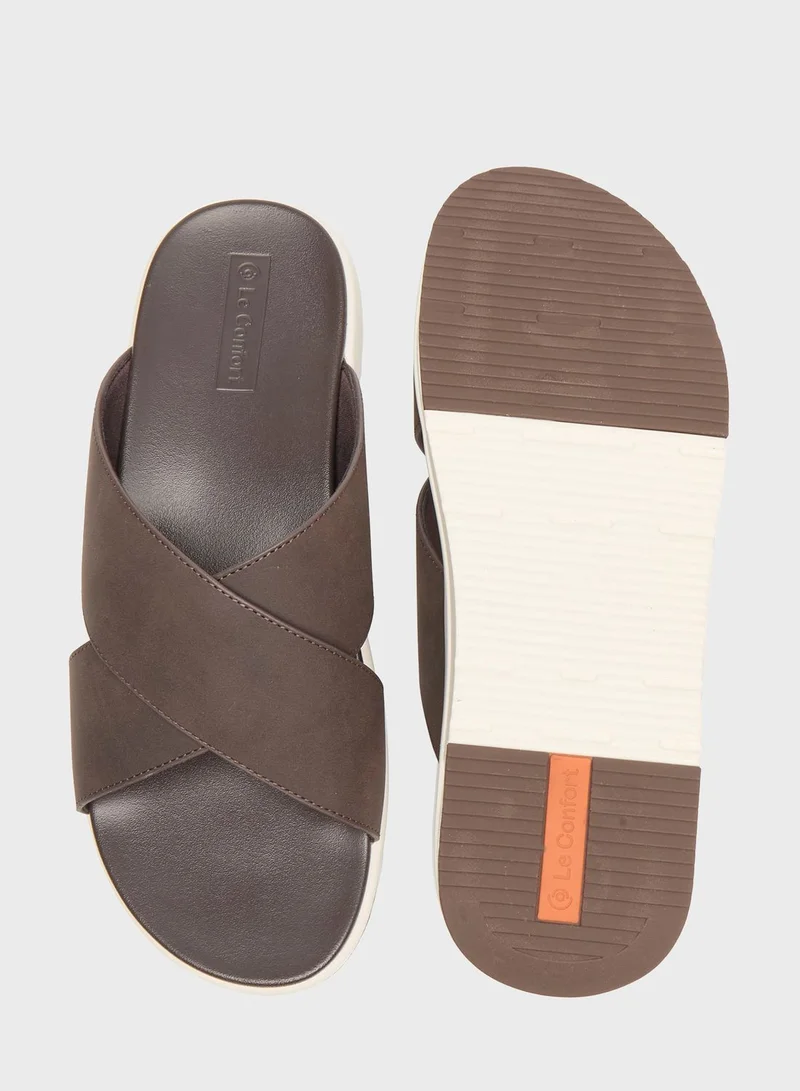 Le Confort Casual Double Strap Sandals