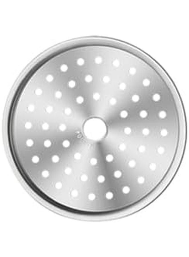 رف سلة بخارية من الفولاذ المقاوم للصدأ 304، صينية دائرية 15.5 سم لوعاء طهي بالضغط - Image 2