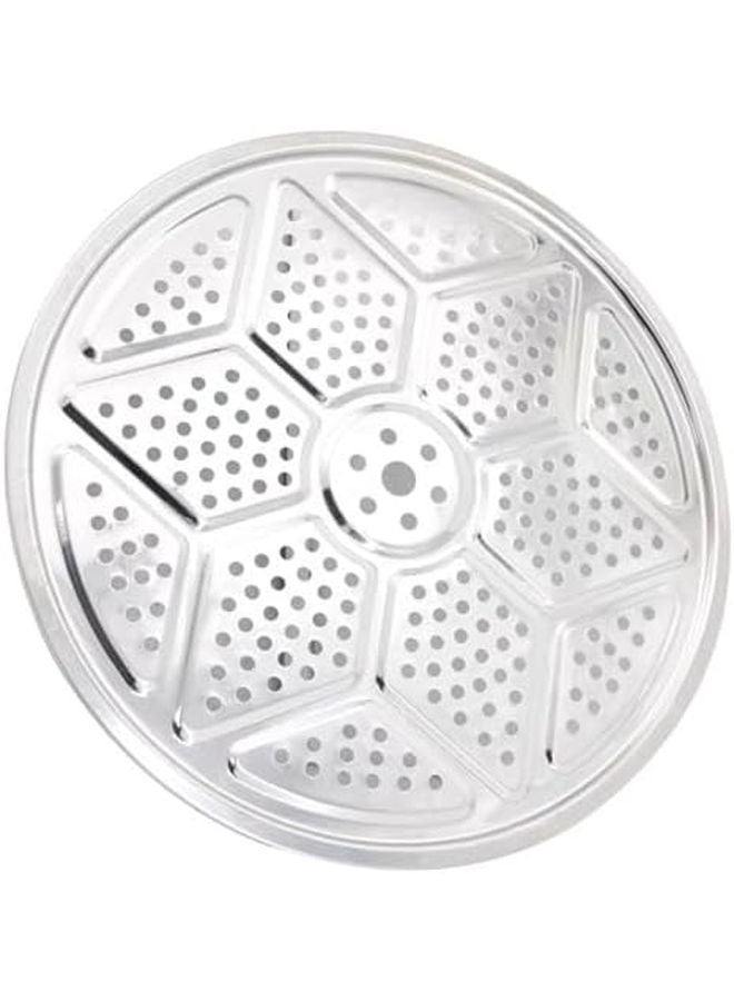 رف سلة بخارية من الفولاذ المقاوم للصدأ 304، صينية دائرية 15.5 سم لوعاء طهي بالضغط - Image 4