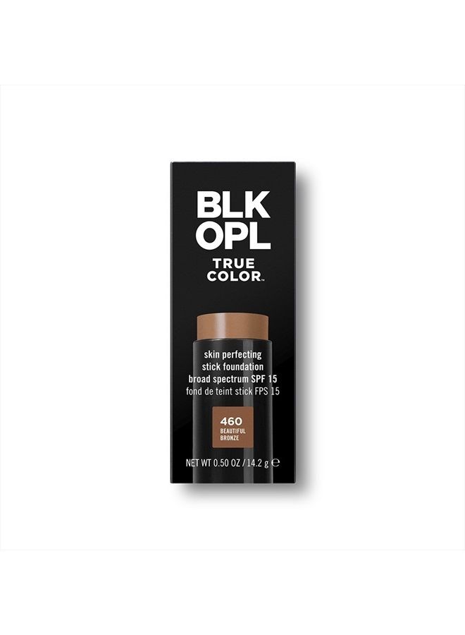 Black Opal BLK/OPL TRUE COLOR Skin Perfecting Stick Foundation SPF 15, Beautiful Bronze — hypoallergenic, cruelty-free - Image 2