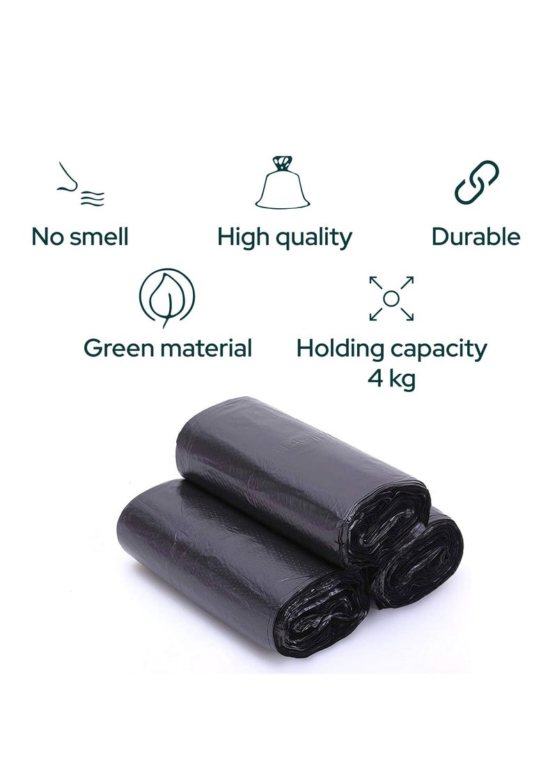 Nure Nure-Bio-Degradable Purity In Disposal Garbage Bag,75 Gallons, 10 Pcs, 110cmx130cm,Pack of 2  - Image 3