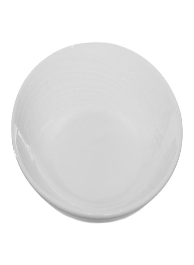 Royal Porcelain Royal Porcelain Sauce Dish Shape Silk 10 CM White  - Image 5