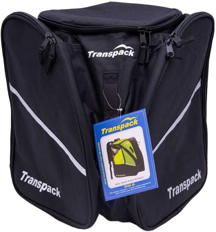 Transpack Edge Junior Water-Resistant 33L Ski/Snowboard Boot Helmet Goggles & Gear Backpack Bag - Image 1