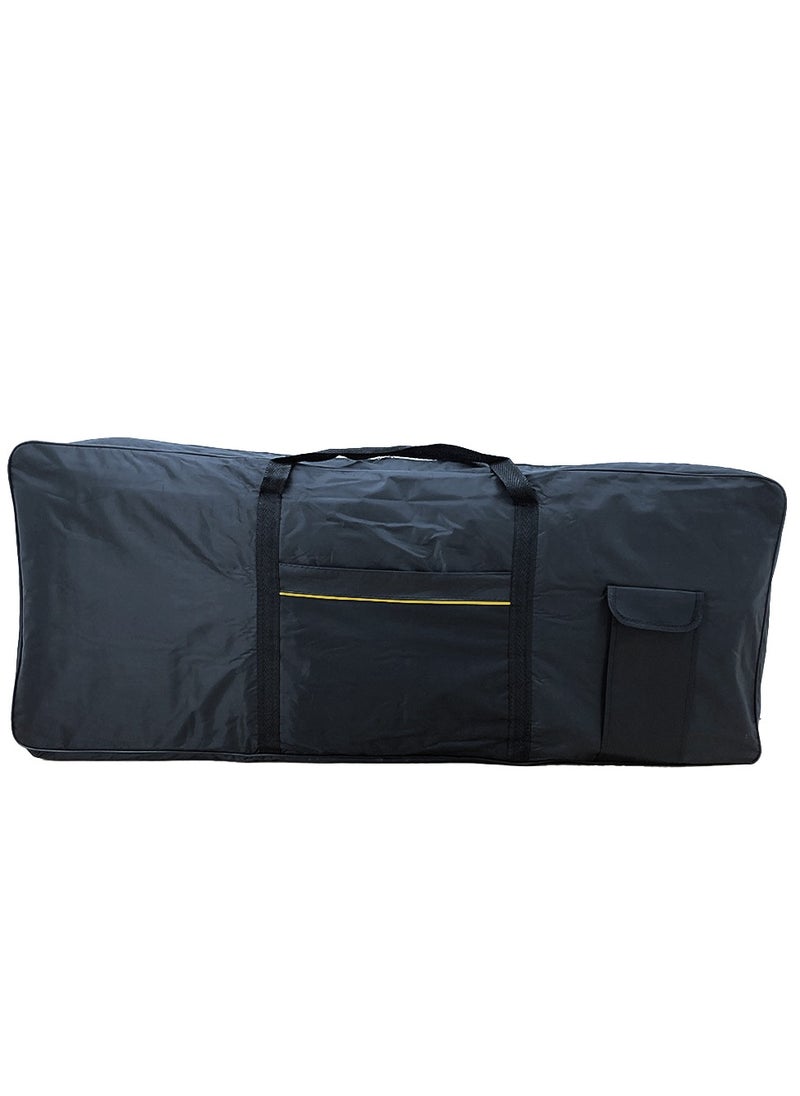 Mike Music 61 Key Keyboard Bag, Electronic Piano Case, Handheld and Shoulder Carry, Portable Durable Keyboard Piano Waterproof Oxford Cloth with Cotton Padded Gig Bag 102cm*44cm*12cm  - Image 1