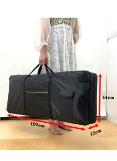 Mike Music 61 Key Keyboard Bag, Electronic Piano Case, Handheld and Shoulder Carry, Portable Durable Keyboard Piano Waterproof Oxford Cloth with Cotton Padded Gig Bag 102cm*44cm*12cm  - Image 2