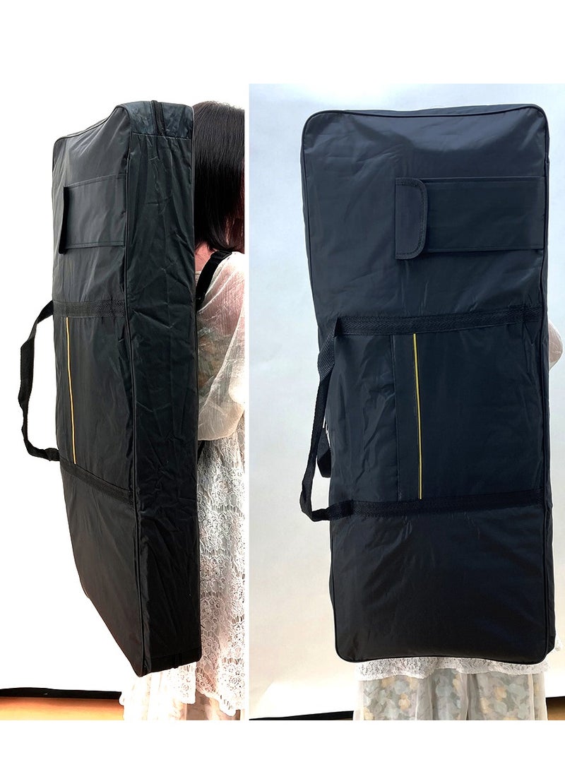 Mike Music 61 Key Keyboard Bag, Electronic Piano Case, Handheld and Shoulder Carry, Portable Durable Keyboard Piano Waterproof Oxford Cloth with Cotton Padded Gig Bag 102cm*44cm*12cm  - Image 5