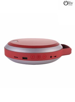 Oliv Life Hx Busa Bluetooth Speaker | Portable Wireless Speaker with 10W RMS Immersive Sound | IPX4 Water Resistance | Tough Enduring Builds Bass | 6Hrs Playtime, BT V5.3, TWS Pairing  - Image 4