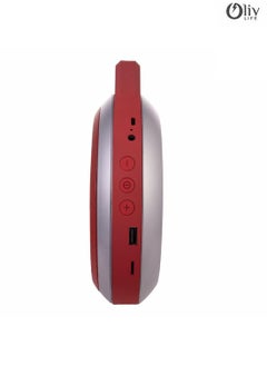 Oliv Life Hx Busa Bluetooth Speaker | Portable Wireless Speaker with 10W RMS Immersive Sound | IPX4 Water Resistance | Tough Enduring Builds Bass | 6Hrs Playtime, BT V5.3, TWS Pairing  - Image 5