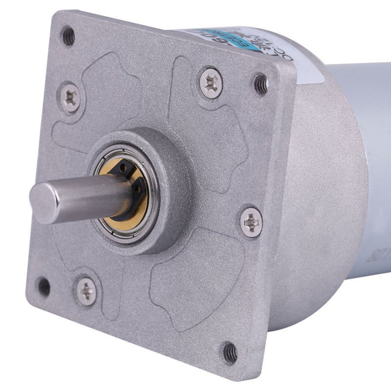 XD DC Geared Motor 10x6cm High Torque Low Noise Metal Gear - Pure Copper Wire Coil 35W 12V for Automatic Doors Windows Grills - Image 4