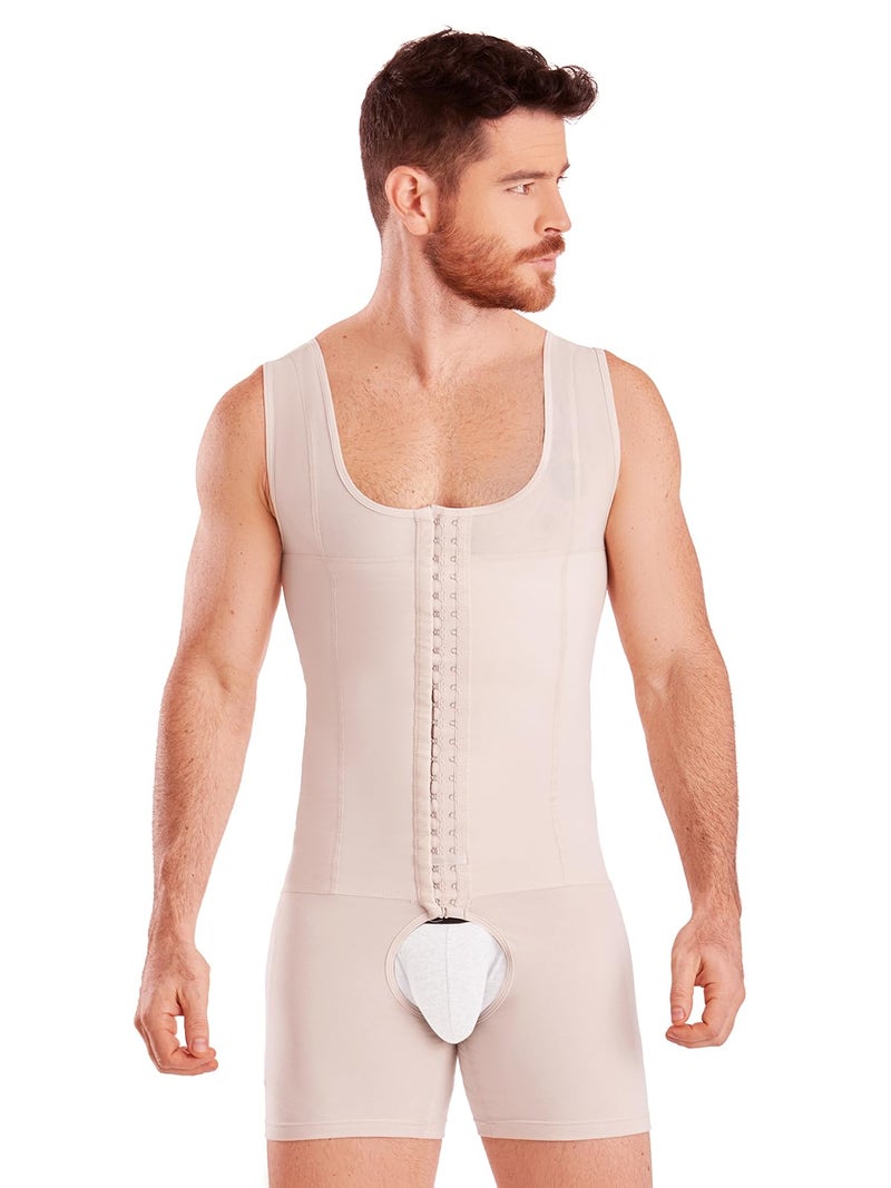 SHAPE CONCEPT Mens Shapewear 361 Faja Colombiana para Hombre, Male Girdle Stomach Compression With Hooks and Control Abdobmen - Image 2