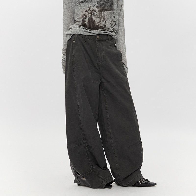 Vintage Classic European-American Design Daily Commute Jeans  Size_S - Image 3