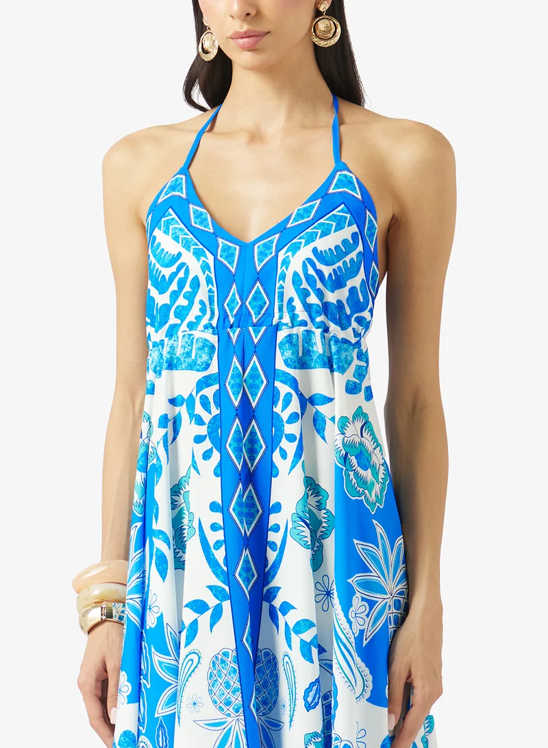 Ella  Monochrome Beach Dress for Women | Best Price UAE